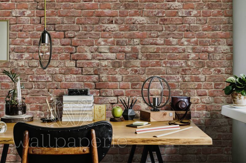 Antique Brick Mural
