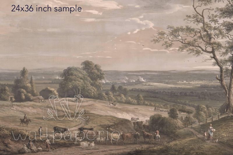 English Pastoral Mural