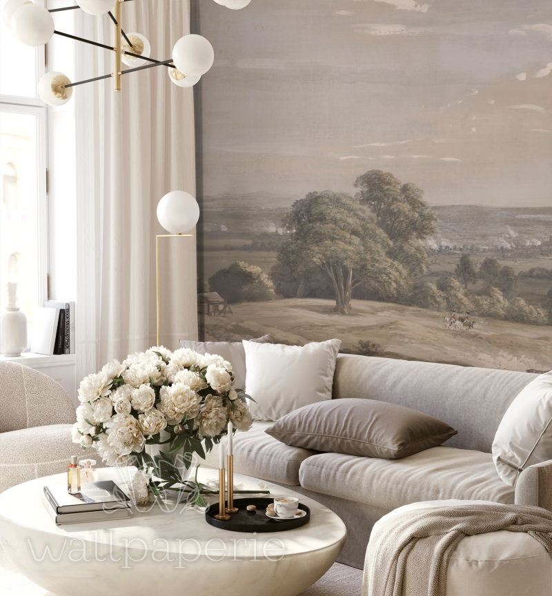 English Pastoral Mural