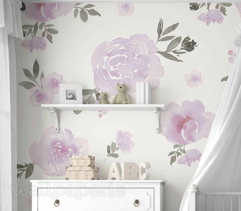 Pastel Floral Lilac