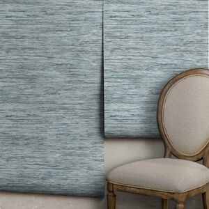 Faux Grasscloth | Spa Blue