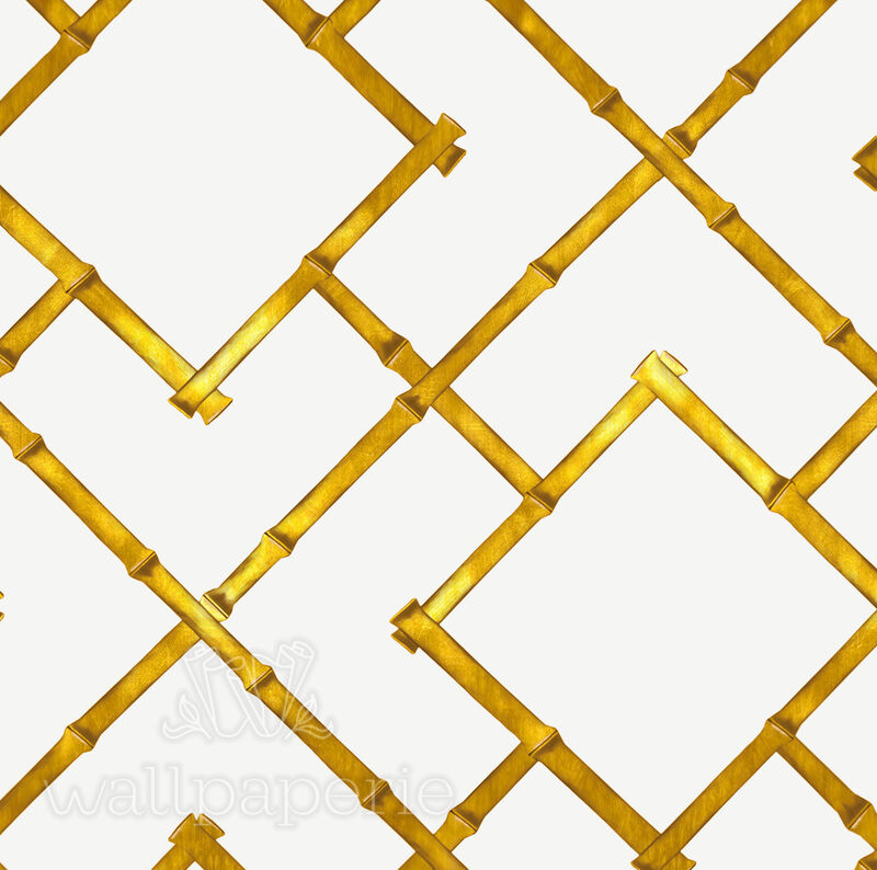 Bamboo Trellis | Gilt