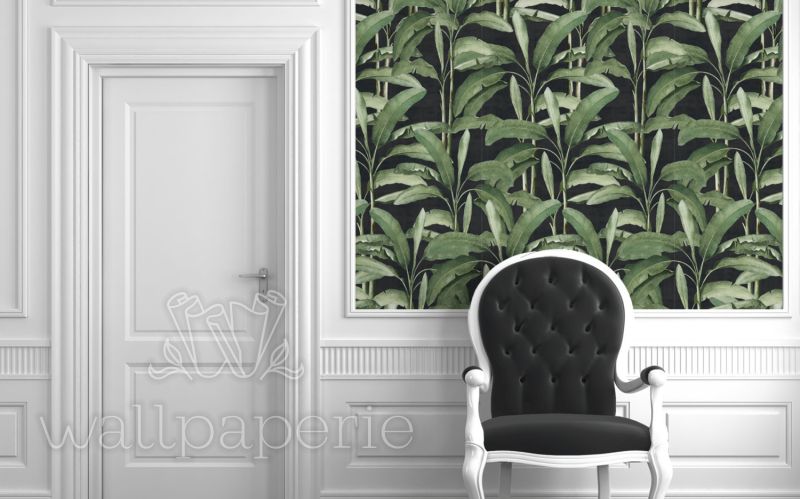 Tropical Leaves | Ebony