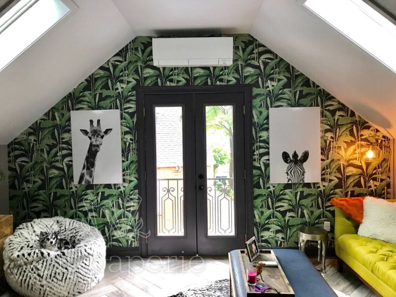 Tropical Leaves | Ebony