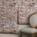 Whitewashed Antique Brick
