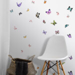 Butterfly Kaleidoscope  | White